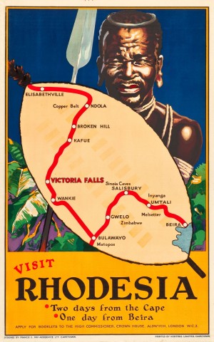 Visit Rhodesia Travel Poster